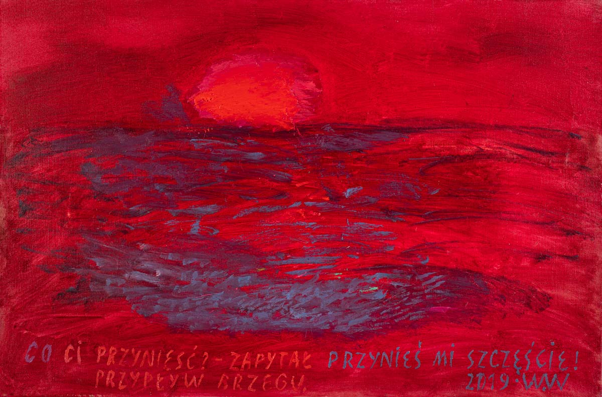 Olej na płótnie, 60x90cm