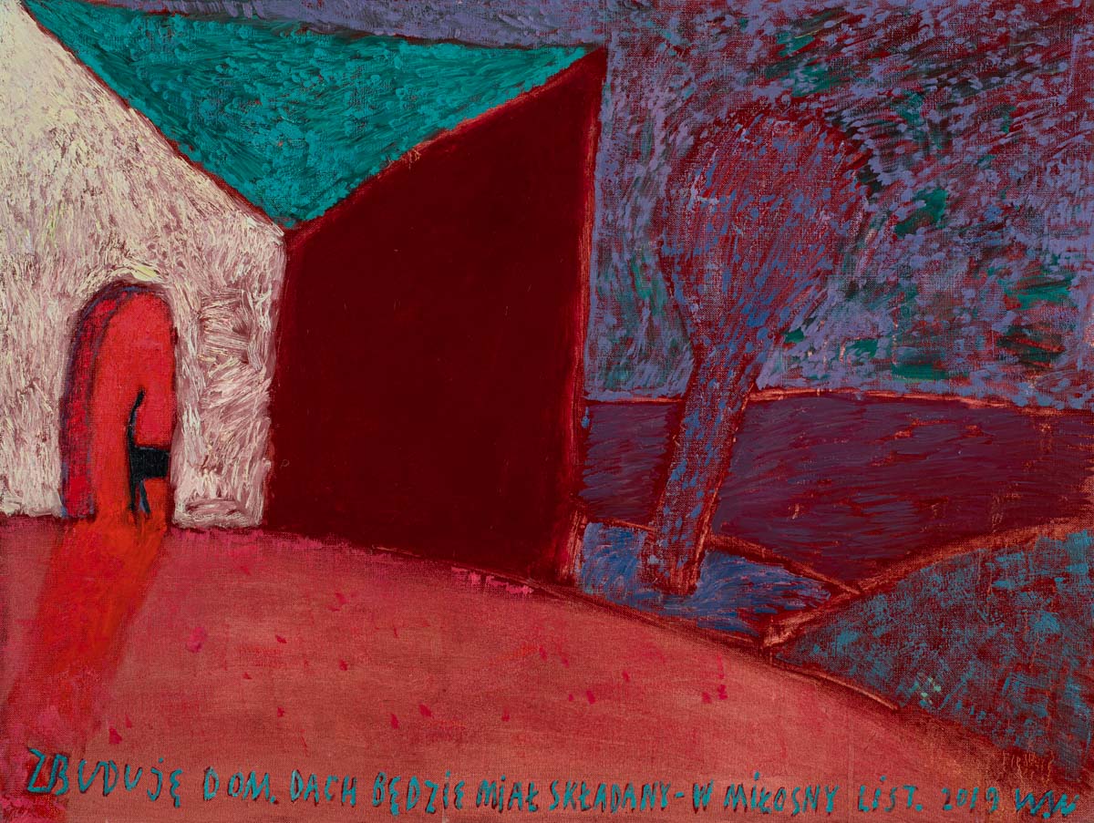 Olej na płótnie, 60x80cm