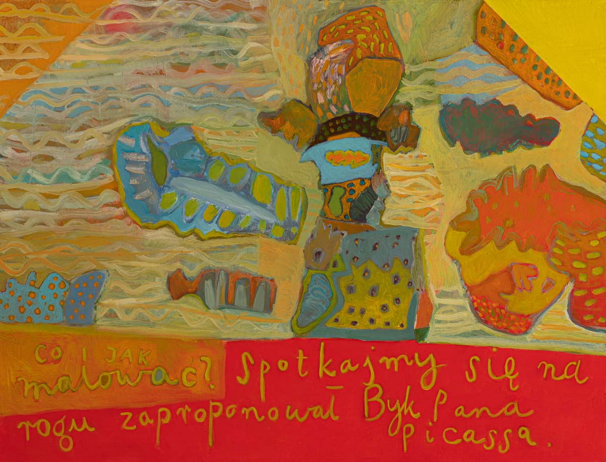 Olej na płótnie, 61x80cm